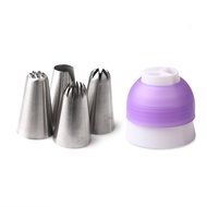 Delidge 3 Sizes Reusable New Silicone Cake Decoration Pastry Bags With 3 Couplers Kitchen Baking Tool Utensil N6