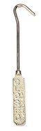 Uniflame, C-9158, Solid Brass Open &amp; Close Damper Pull