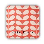 Generic Coaster Cute Printing Orla Kiely 2 Mdf Material N2