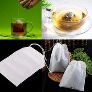 Tea Bag Holder Heat Seal Empty String Non-woven Teabags Filter Paper Herb Loose Tea Bag #100pcs #300pcs #500pcs...