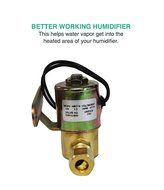 High Quality Universal Humidifier Solenoid Valve, Compare To Aprilaire Part No. 4040, GeneralAire Part No. 990... N2