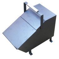 Boone Hearth Steel Ash Holder with Customizable Handle N5