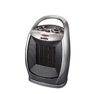 Duraflame 1,500 Watt Portable Electric Oscillating Ceramic Desktop Fan Heater, with 3 Comfort Settings: Low Heat...
