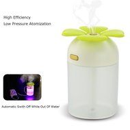 Mystery Four Leaf Clover Mini Humidifier Portable USB Desktop Cool Mist Humidifier with Colorful LED Night Light... N2