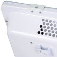 Gracelove 1500W LCD Glass Panel Heater Wall Mount Silent Energy Saving Compact White New