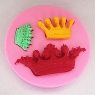 Y&amp;XL&amp;H Bakeware Silicone Imperial Crown Baking Molds for Chocolate Cake (Random Colors)