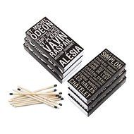Homart Long Matches in Decorative Paris Metro Signs Box, Set of 6