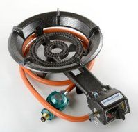 Super Gas Stove Burner Portable Propane Brass Camping Tailgating Cooking Stoves