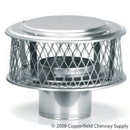 Homesaver 10 Inch HomeSaver Guardian Cap 3/4 Inch Mesh