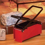 Bits and Pieces - Newspaper Briquet Maker-Heavy Duty Steel Press Paper Log Maker - Brick Press measures 10-1/4... N6
