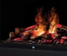 Dimplex GDSOPL-1380CH Debenhams Opti-Myst Electric Media Console Fireplace with Log Set, 9&quot; x 12&quot; N2