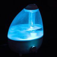 Ultrasonic Cool Mist Humidifier XL &ndash; 1-Gallon Water Tank with Variable Mist Control, Automatic Shut-Off, and Soft... N2