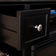 Dayton Media Fireplace - Black N6