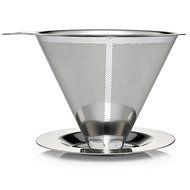 JavaPresse Pour Over Coffee Maker with Stand | Clever Hand Drip Brewer with Reusable Filter Dripper