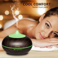 Firlar Ultrasonic Cool Mist Humidifier Oil Diffuser For Home Office Yoga Bedroom Baby Auto Shut off 300milliliter N3
