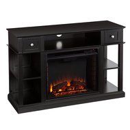 Dayton Media Fireplace - Black N7