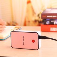 Willcome Portable Safety Energy-saving Mini Heater Desktop Electric Fan Heater, Black N7