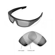 Walleva Replacement Lenses for Spy Optic Logan Sunglasses - Multiple Options Available (Black - Polarized) N11