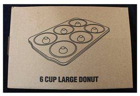 Non-Stick 6-Cup Large Donut Pan Cookies Mold DIY Cake N2