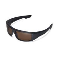 Walleva Replacement Lenses for Spy Optic Logan Sunglasses - Multiple Options Available (Black - Polarized) N12