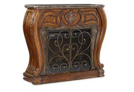 Aico Amini Lavelle Melange Fireplace with Electric Insert (Marble Top Fireplace)