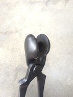 Farrier Fire Tongs -- 16 Inch Steel Tool for Farriers and Blacksmiths N3