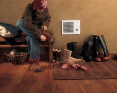 Broan 178 Wall Heater, 1000/2000 Watt 240 VAC, White Painted Grille N5