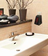 iHeater IH-50-B Micro Plug-In Infrared Heater, Heats Up to 250 Square Feet, Black