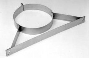 SuperPro JSC6WB Stainless Steel 6" Stainless Steel Wall Band