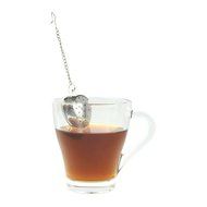 GOOTRADES Stainless Steel Heart Shaped Tea Infuser Strainer Filter Herb Steeper Hook (pack of 2) N2