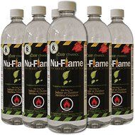 Nu-Flame Bio Ethanol Ventless Fireplace Fuel 6 Pack
