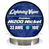 LV Ni200 Nickel Wire (Annealed) 32 AWG - 100'