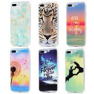 iPhone 7 Plus Case (5.5 inch) - 6 Pcs Shockproof Flexible Soft TPU Rubber Skin Gel Bumper Case with IMD Technology... N18