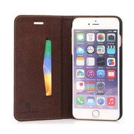 ONLY ! iPhone 7Plus CASE Aroko Genuine Leather Wallet Case Classic Folio Case Book Design with Stand and ID Credit...