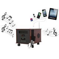 INFRALIFE 300PTC Infrared Radiant Space Heater with Remote Control and Music