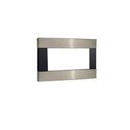 Loft Series See-Through DV Fireplace 36 with Black &amp; SS Surround, LP