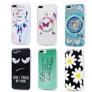 iPhone 7 Plus Case (5.5 inch) - 6 Pcs Shockproof Flexible Soft TPU Rubber Skin Gel Bumper Case with IMD Technology... N28