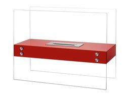 Ignis Ventless Bio Ethanol Fireplace Vitrum H Red N5