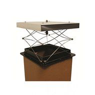 US Fireplace Products Chimney Top Damper, 9" X 13"