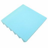 6pcs Acoustic Soundproof Sound Stop Absorption Wedge Studio Foam 12"x 12"x2"Blue N4