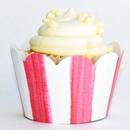 Circus Cupcake Wrappers, Carnival Theme Decorations, Confetti Couture Party Supplies, 36 Wraps N2