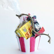 Circus Cupcake Wrappers, Carnival Theme Decorations, Confetti Couture Party Supplies, 36 Wraps N3