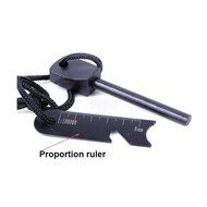 Geekercity Multifunction 5 In 1 Fire Starter - Magnesium Emergency Fire Starter Survival Camping Tool With Mini... N5