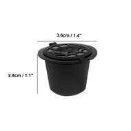 Reusable Nespresso Capsules - 10 Pack -Compatible with Essenza, Inissia, Milk, Citiz, Gran Maestra, Maestria,...