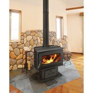 WoodPro Wood Stove - 90,000 BTU, EPA-Certified, Model# WS-TS-2000