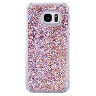 Galaxy S7 Edge Case,Galaxy S7 Edge Liquid Cover,PHEZEN Christmas Tree Santa Claus Design Cool Quicksand Moving... N6