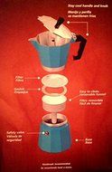 Mr. Coffee 6 Cup Espresso Maker for Stovetop (Colors Vary) N2