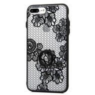 iPhone 7 Plus Case (5.5 inch) - 360 Degree Rotating Ring Holder Kickstand Shockproof Soft TPU Skin Bumper Frame... N14