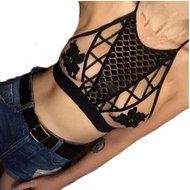 Underwear , PHOTNO New Lace Tape Chest Vest Women Lace Bustier N2