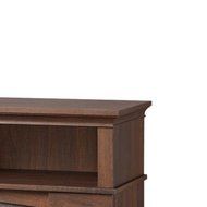 Grafton 46 in. TV/Media Console Infrared Medium Brown Walnut Indoor Electric Fireplace N8